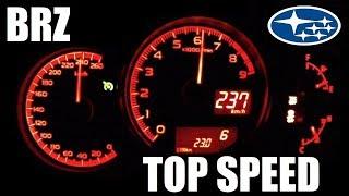 Subaru BRZ 0-240 km/h Acceleration Top Speed