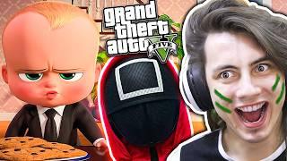 RAMBO BEBEK ve Squid Game Modu - GTA 5 Komik Anlar