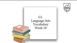 G1LA - BasicVocab#19