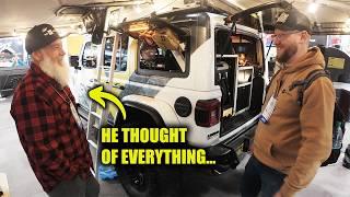 The MOST COMPLETE 392 Jeep Wrangler Overland Build You Will Ever See - @ovrlndx Rig Walk Around