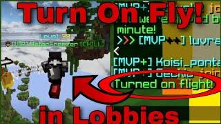 How to Turn On Fly in Hypixel Lobbies (VIP Rank)