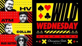 $5/10 LIVE Deepstack NLH with ATM, HV, Collin & the Mad Hatter!