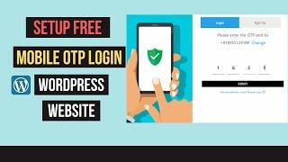 How to Setup Free Mobile OTP Login & Registration in WordPress | OTP Verification | Woocommerce