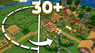 30+ Ways to Improve Your Village in Minecraft!