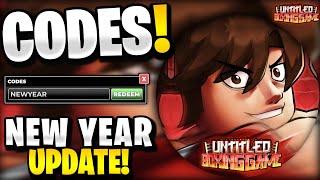 *NEW* All Working NEW YEAR UPDATE CODES FOR UNTITLED BOXING GAME! ROBLOX UNTITLED BOXING GAME CODES