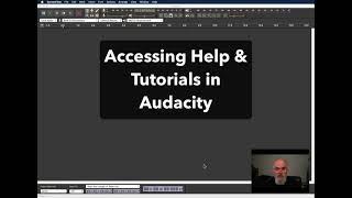 Accessing Audacity Help & Tutorials