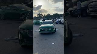 KandyGreen#CT5 All  G26 #slabculture #texaswirewheels #cadillac #slab #houstontx #screwston