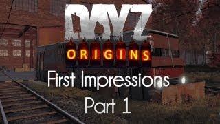 ARMA 2: DayZ Origins Mod — First Impressions — Part 1 — Western Journies!