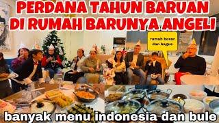 PERTAMA KELUARGAKU TAUN BARUAN DI RUMAH BARUNYA ANGELI BERBAGEI MENU KOMPLIT ( BESAR DAN BAGUS)