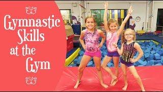 Gymnastic Skills at the Gym | Crazy8Family