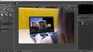 GIMP - Lesson 12 - Selection, Transformation, Deformation, Mirror, Crop, Perspective, Warp, Cage