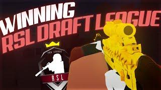 My Journey In RSL Draft League... (Counter Blox)