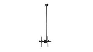 Ceiling TV Mount - 3.5' to 5' Pole - FLATPNLCEIL | StarTech.com