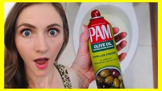 8 Brilliant COOKING SPRAY HACKS!! (Super Useful Everyday Expert DIY Tricks) | Andrea Jean