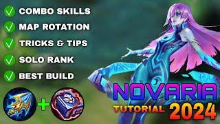 NOVARIA Tutorial & Guide 2024 (English): Combo Skills, Best Build, Tips & Tricks | Mobile Legends