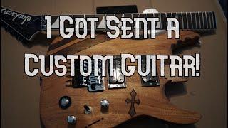 A Viewer Sent Me a Custom Guitar