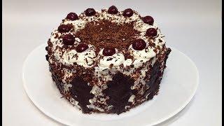 ШВАРЦВАЛЬДСКИЙ ТОРТ или ЧЁРНЫЙ ЛЕС (Black Forest cake )