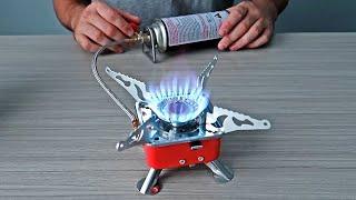 Mini Camping Gas Stove Upgraded