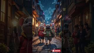 Pug & Mouse Adventure  Hidden Jungle Treasure & Heartwarming Friendship  Kids Short Story #dog #cute