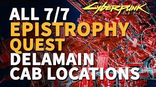 Epistrophy Cyberpunk 2077 All Find the Delamain cab