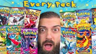 I Opened Every XY Pokemon Booster Pack ($700)