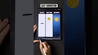 How to animate a coinflip on iPad #animation #procreate #tutorial