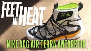 NIKE ACG Air Terra Antarktik - Unboxing & On Feet (Summit White/Volt) - FEET IN HEAT