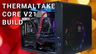 Thermaltake Core V21 - GTX 1660 Super - Gaming PC - Time Lapse Build