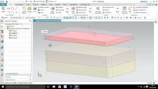 Top down and fastners assembly in NX 12 CAD