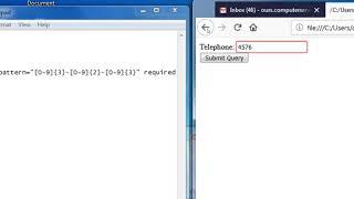 Html5 input type telephone with tags, notepad lesson: 24 (part-9)