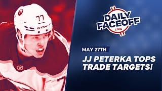 JJ Peterka Headlines First Trade Targets of Offseason | Daily Faceoff LIVE w/Frank Seravalli