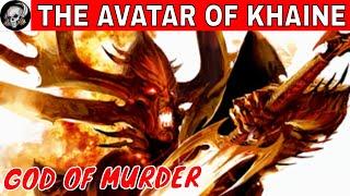 THE AVATAR OF KHAINE IN WARHAMMER 40000