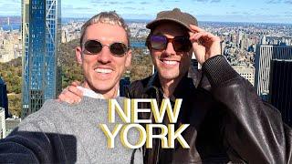 NEW YORK | TRAVEL DAY | LHR-JFK | ROCKEFELLER | PLAZA | CENTRAL PARK | FILM LOCATIONS | VLOG PART 1