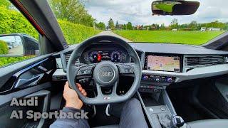 New Audi A1 Sportback S-Line 2021 Test Drive Review POV