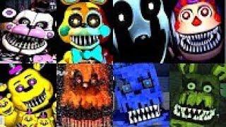 30 NIGHTMARE СКРИМЕРОВ!! | FNAF & Fan Games