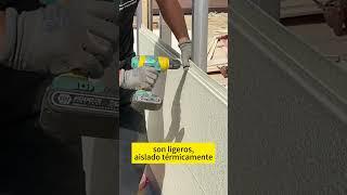 SIDING METÁLICO #RevestimientoExterior #AislamientoTérmico #revestimento  #sidingmetalico #siding