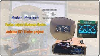 Radar object distance finder | Arduino Radar project | Distance Finder | Radar | Arduino UNO |