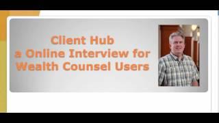 Online Client Questionnaire for Wealth Counsel