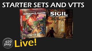 Heroes on the Borderlands D&D Starter Set Including Booth Tour and Sigil VTT | d20play Live 63