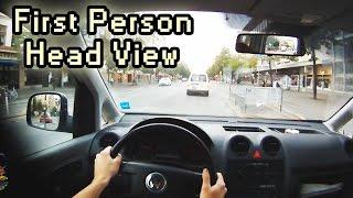 Turbo Diesel Volkswagen - Driving in Stockholm City. POV, First Person View HD 2015