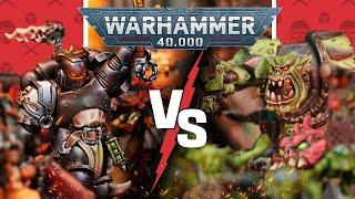 *NEW ARMY!* Black Templars vs Orks | Warhammer 40k Battle Report