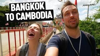 BANGKOK to SIEM REAP with GIANT IBIS bus (We didn't expect this!)