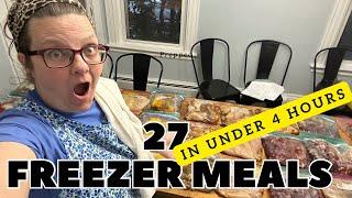 Mom to 15 RESTOCKS her freezer with these delicious recipes