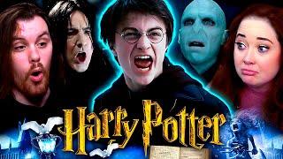 We BINGED Every **HARRY POTTER** Movie For The FIRST TIME