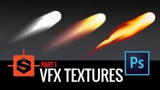 How to Realtime - VFX / Projectiles Texture TUTORIAL PART 1 Using Substance designer and Photoshop