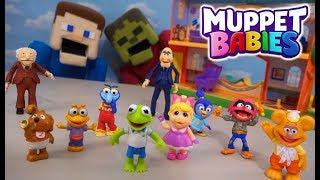 Muppet Babies Playset, Figures, Kermit Stop Motion Fun!! Unboxing Review