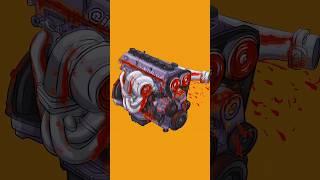 Bloody 2JZ-GTE Engine 