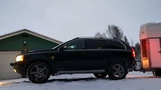 Volvo XC90 haldex test on ice. DSTC on.