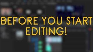 DON'T EDIT WITHOUT WATCHING THIS! // Premiere Pro CC Tip