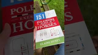 Polework exercises for horses #️ #ad #elaineheney #horseriding #horses #equestrian